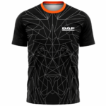 DAF Sports Round Neck Jersey Black
