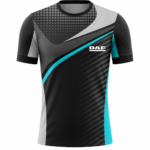 DAF Sports Round Neck Jersey Blue Black Gray