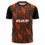 DAF Sports Round Neck Jersey Gray Orange