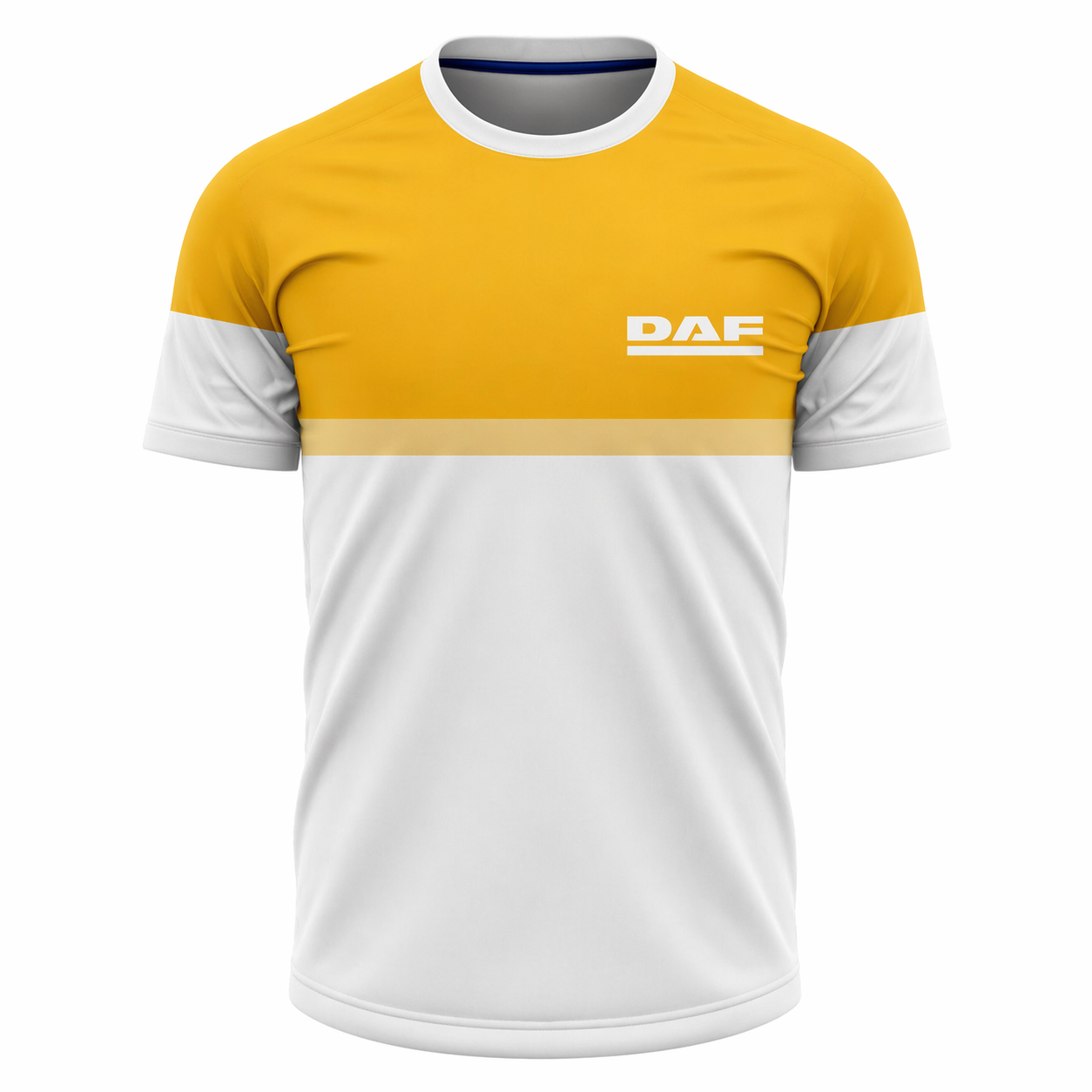ChatGPT Image Apr 23, 2026, 08_45_26 PM DAF Sports Round Neck Jersey Yellow White - Image 1