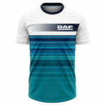 DAF Sports Round Neck Jersey Blue White