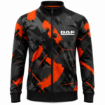 DAF Sports Jacket Dark Gray Orange