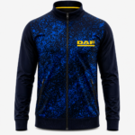 DAF Sports Jacket Black Dark Blue