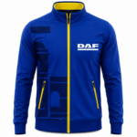 DAF Sports Jacket Vivid Blue Yellow
